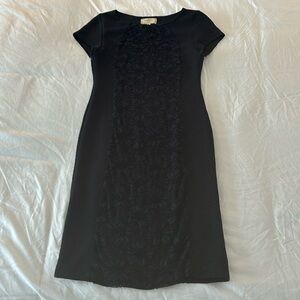 Anthropologie dress, fitted with lace inlay